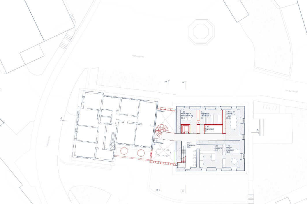 Sanierung Denkmal, Denkmalpflege, Grafenhausen, Rathaus, Sanierung, AK KU Architekten, Architekturbüro Konstanz, Siyami Akyildiz, Christian Kuberczyk, Wettbewerb, Architektur