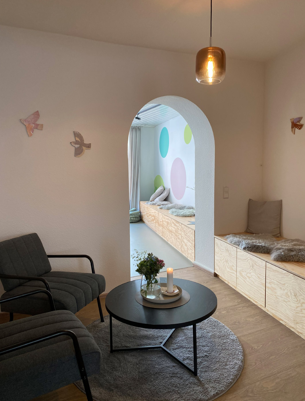 sternenkinder Villingen-Schwenningen e.V., Raumkonzept, Innenarchitektur, Architektur, Christian Kuberczyk, Siyami Akyildiz, AKKU, AKKU Architekten