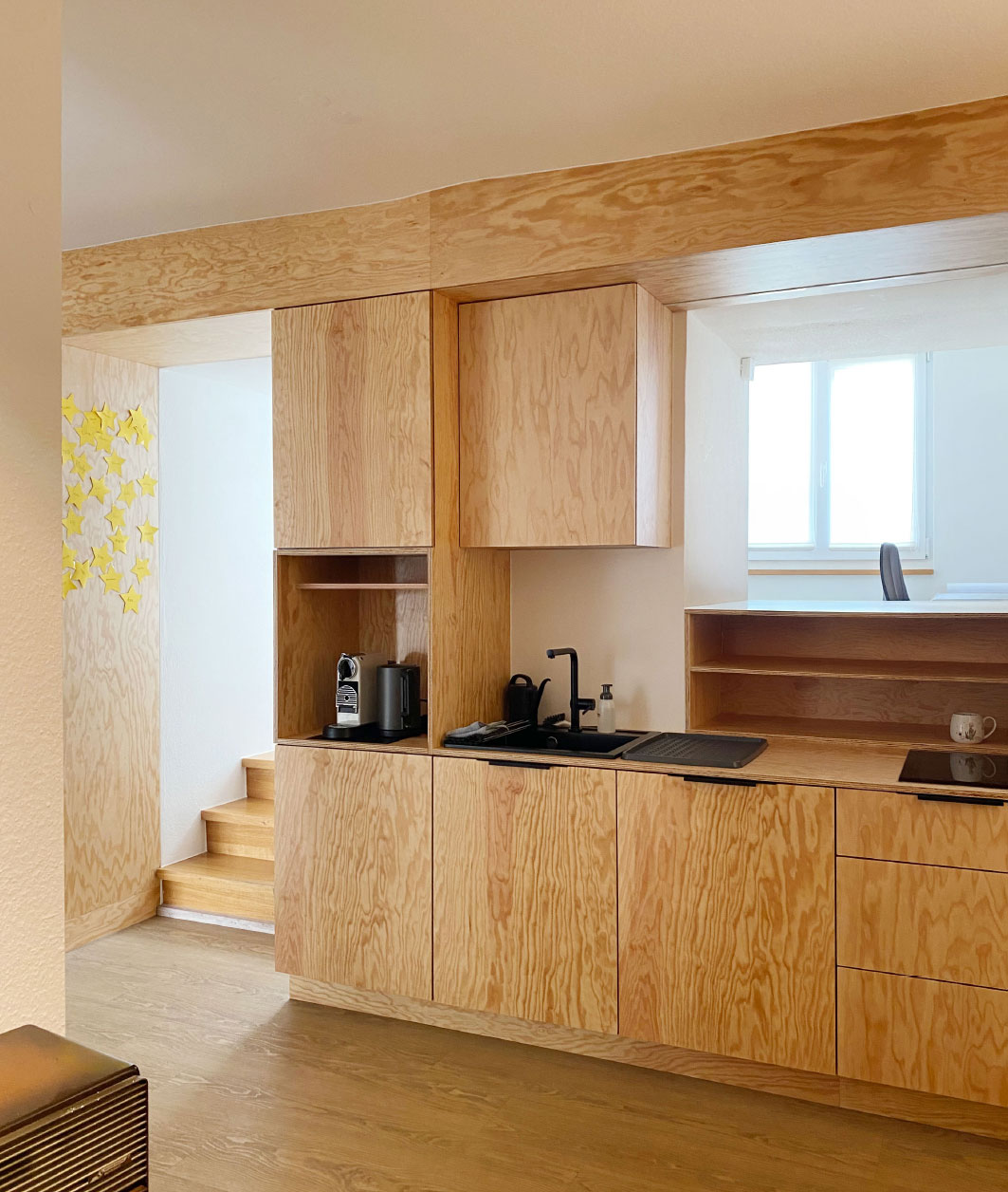 sternenkinder Villingen-Schwenningen e.V., Raumkonzept, Innenarchitektur, Architektur, Christian Kuberczyk, Siyami Akyildiz, AKKU, AKKU Architekten