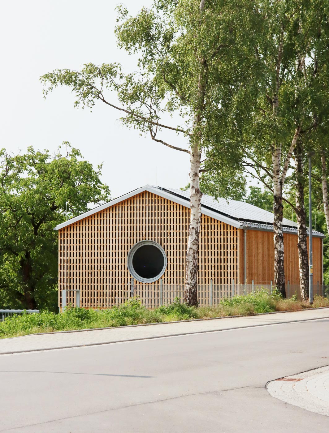 01_Wasseraufbereitung_Boehringen Wasseraufbereitung Böhringen, Architektur, Akku Architekten, Stadtwerke Radolfzell,Brigachtal, Neubau, Holzmassivbau, Architekturbüro Konstanz, Kuberczyk, Akyildiz