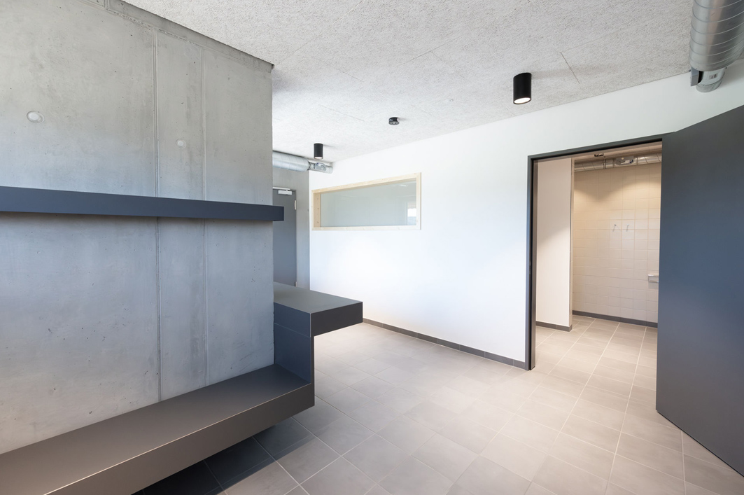 Neubau Haus der Vereine, Öhningen, Holzbau, Brettsperrholz, AKKU Architekten Konstanz, Architektur