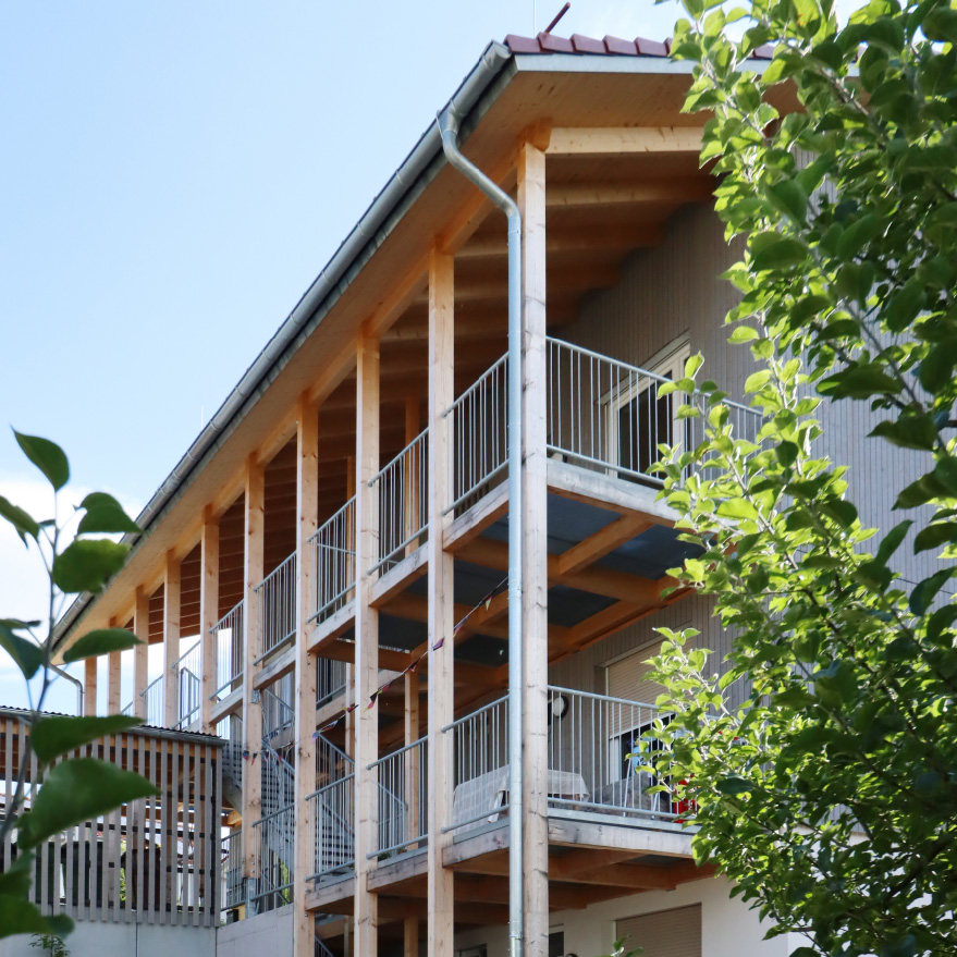 Sozialer Wohnraum, Flüchtlings-      unterkunft